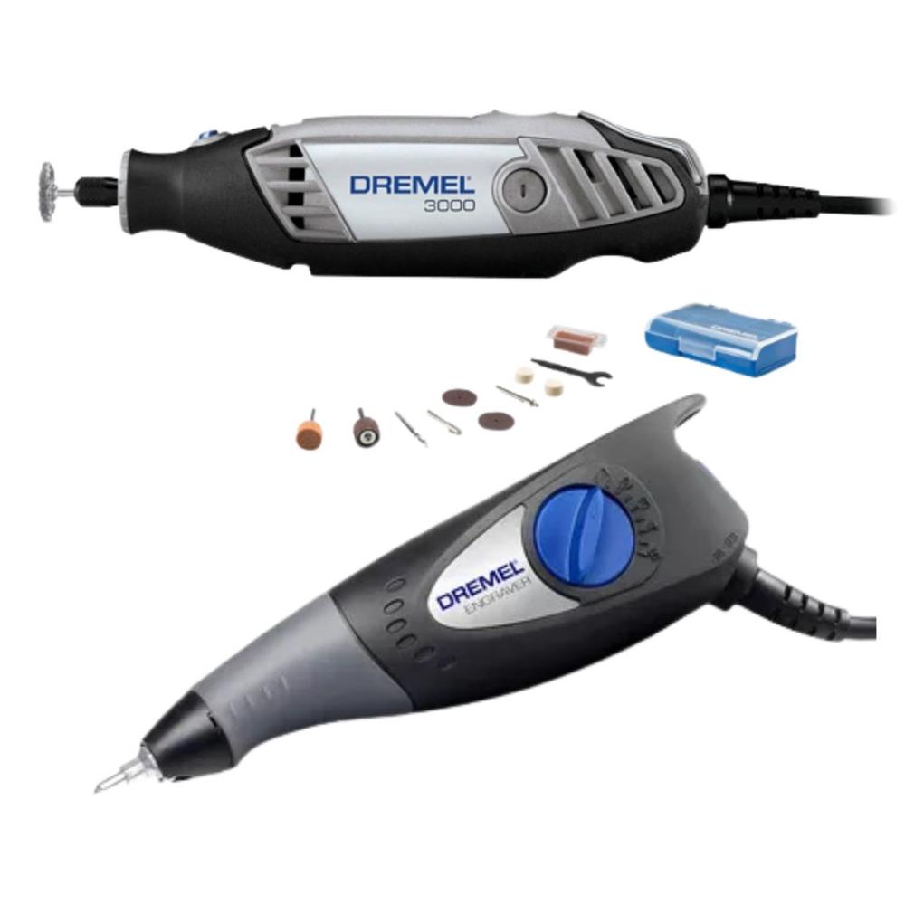 Foto 5 pulgar | Kit Mototool Dremel 3000 127v + Grabador De Metales 290 +acc