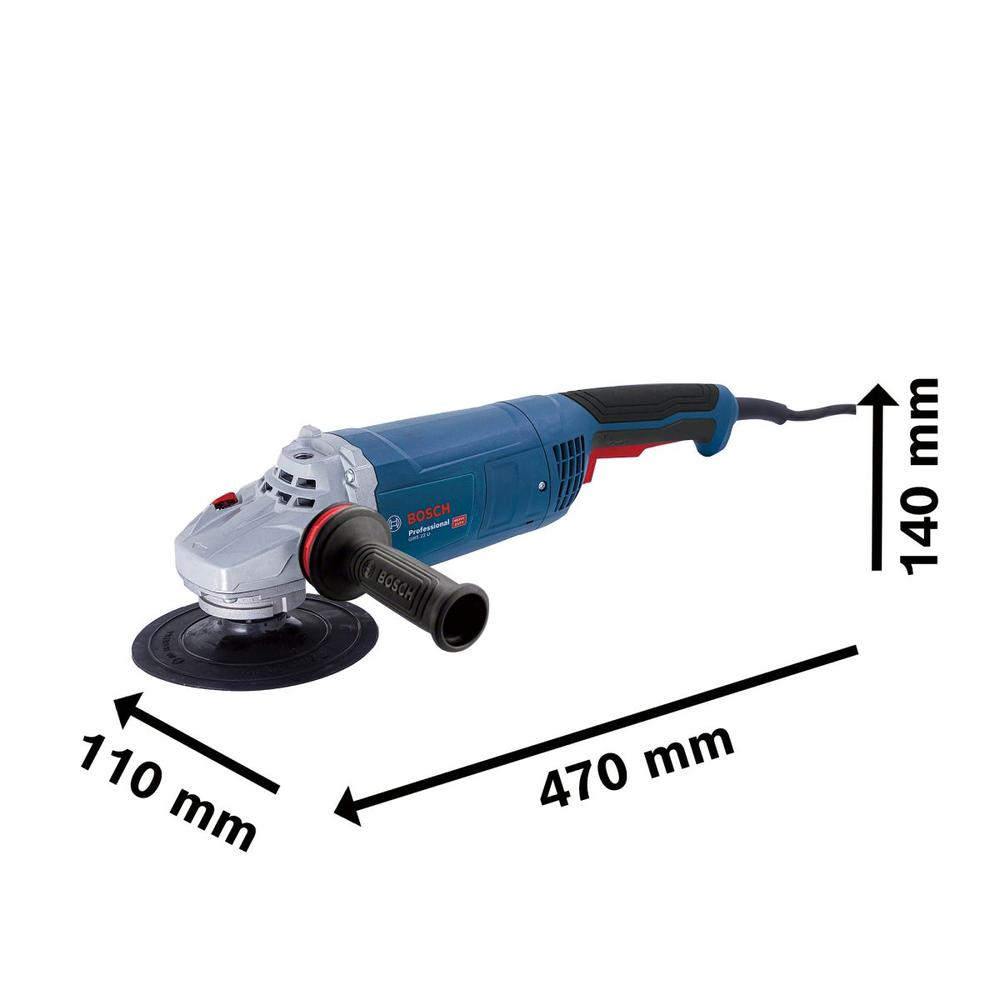 Foto 6 pulgar | Lijadora Angular Bosch 7' (180mm) 2200w 5000 Rpm 120v + Acc