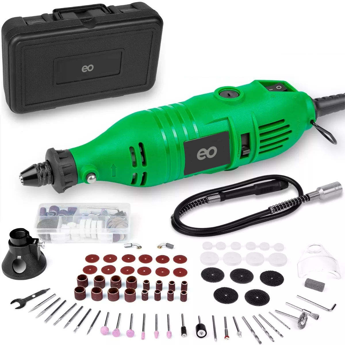 Foto 2 pulgar | Mini Taladro Esmeril Con Accesorios Eo Safe Imports Esi-5951-1 Verde