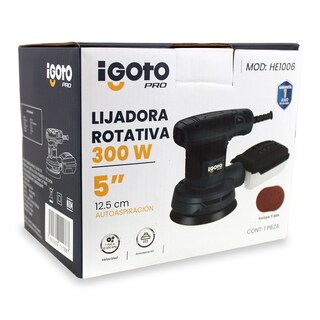 Foto 3 | Lijadora Rotativa 300 W Con 5 Lijas Repuesto