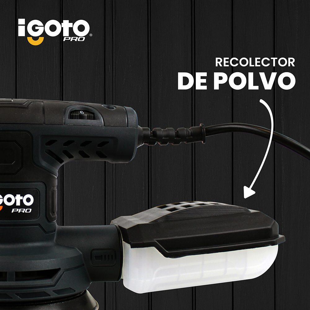 Foto 5 pulgar | Lijadora Rotativa 300 W  Con 5 Lijas Repuesto
