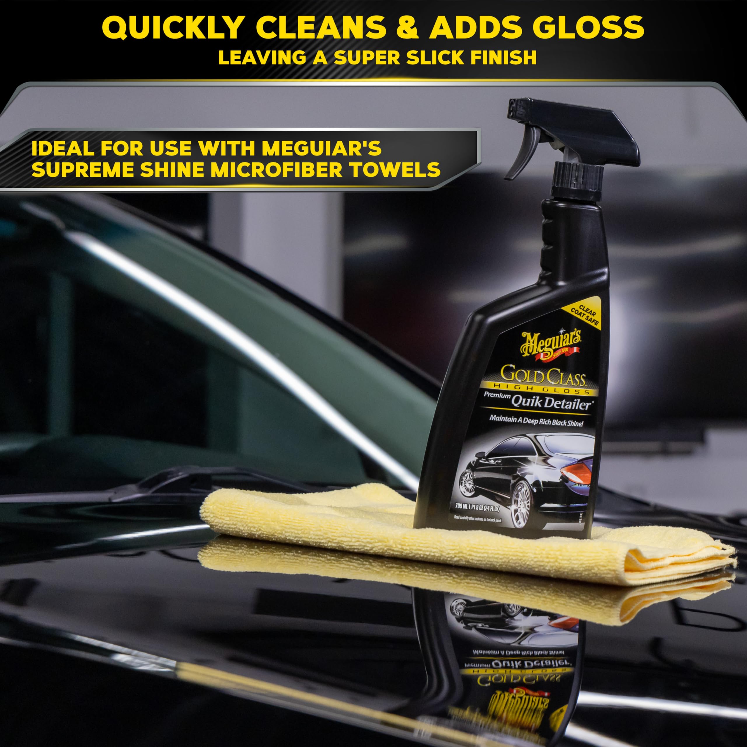 Foto 5 pulgar | Aerosol Quik Detailer Meguiar's Gold Class De Alto Brillo De 710 Ml - Venta Internacional.