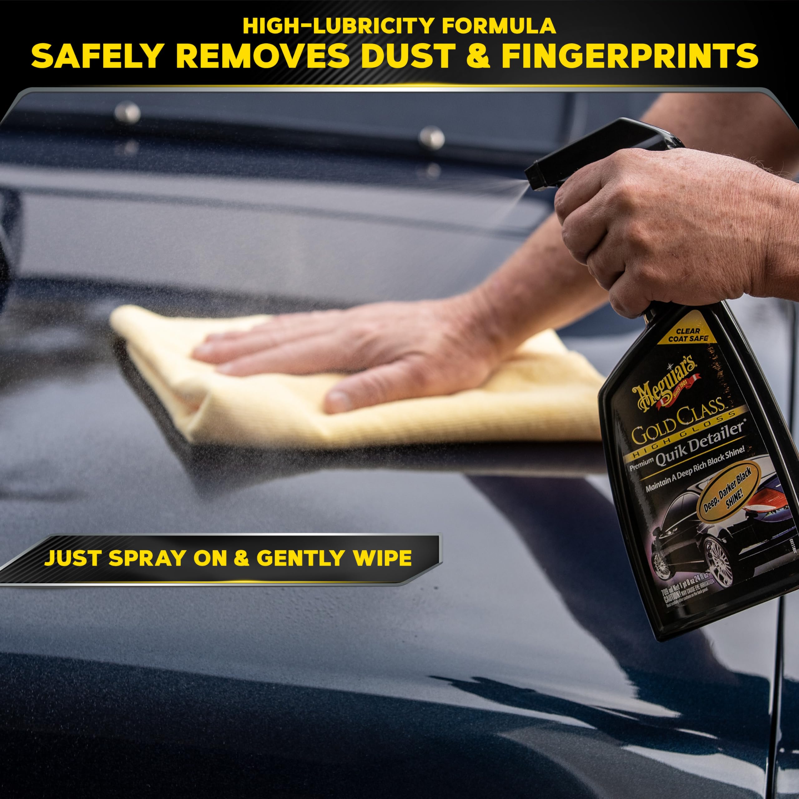 Foto 6 pulgar | Aerosol Quik Detailer Meguiar's Gold Class De Alto Brillo De 710 Ml - Venta Internacional.