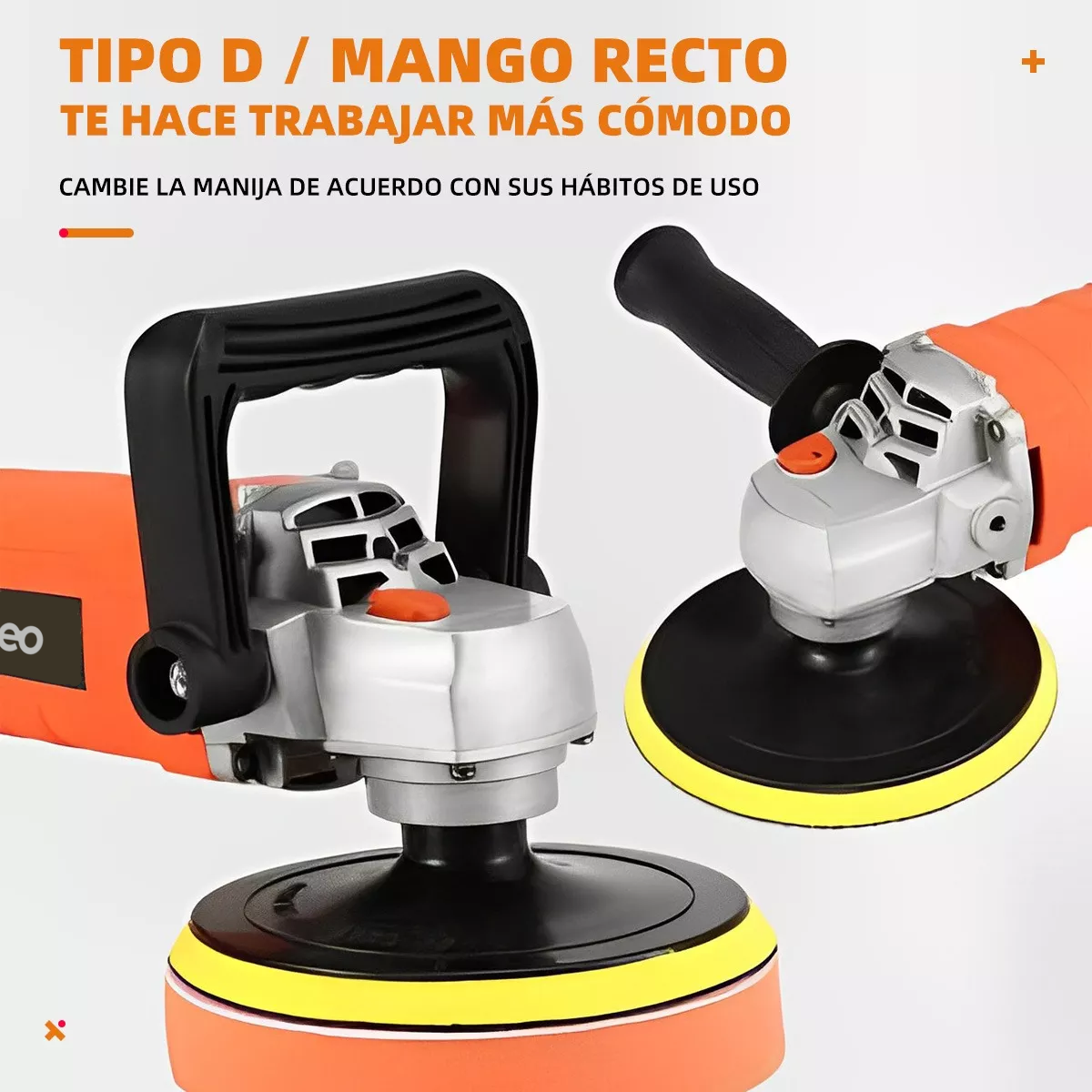 Foto 4 pulgar | Pulidora Para Autos, Pulido Y Lijado Eo Safe Imports Esi-7129-1 Naranja