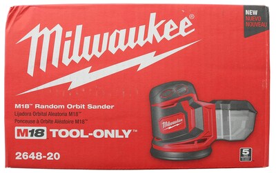 Foto 5 | Lijadora de Órbita Aleatoria Milwaukee M18 2648-20 - Venta Internacional