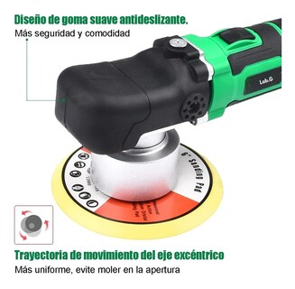 Foto 4 | Pulidora Orbital Y Lijadora Lab.g Color Negro 2500 Rpm 110 V