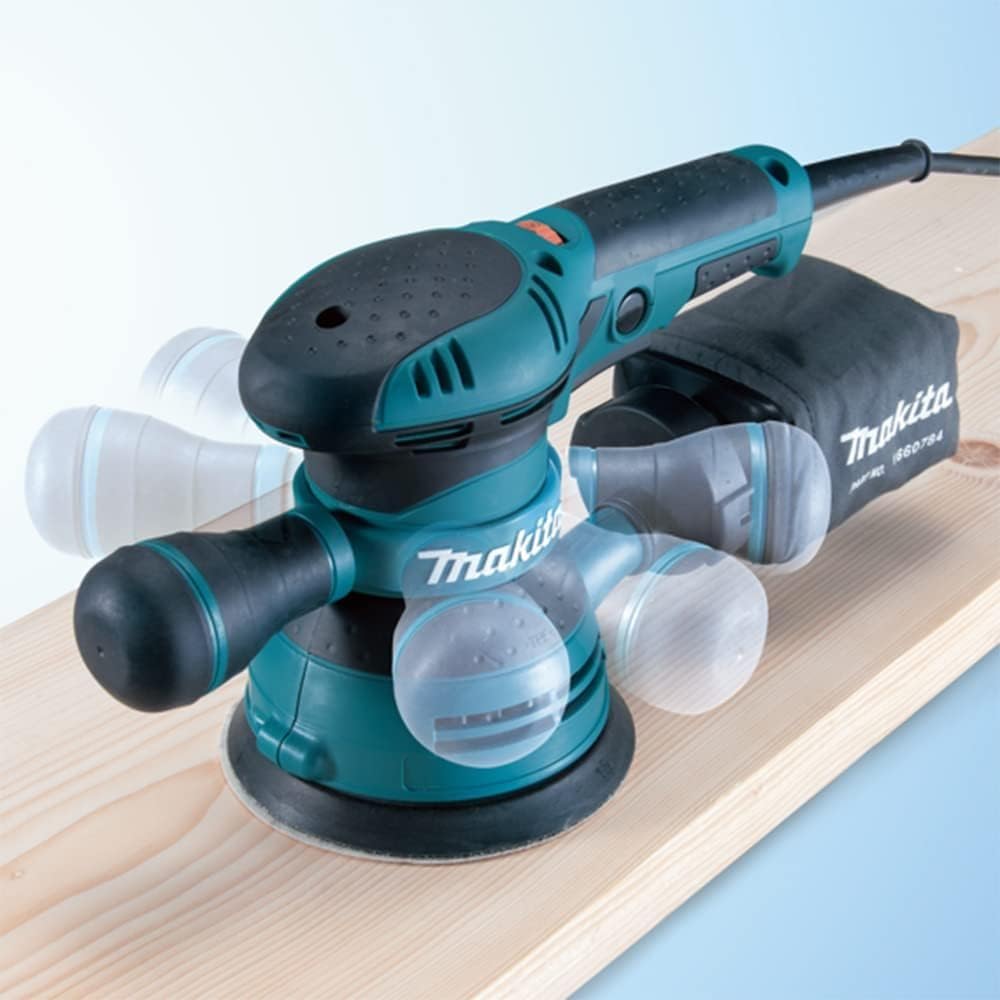 Foto 7 | Lijadora De Órbitas Aleatorias Makita Bo5041k 5 3,0 A 4000-12000 Opm - Venta Internacional.