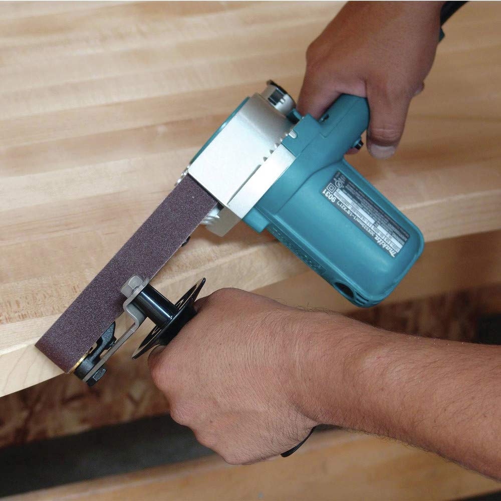 Foto 7 pulgar | Lijadora De Banda Makita 9031 2,9 X 53,3 Cm Para Madera, Metal Y Fibra De Vidrio - Venta Internacional.