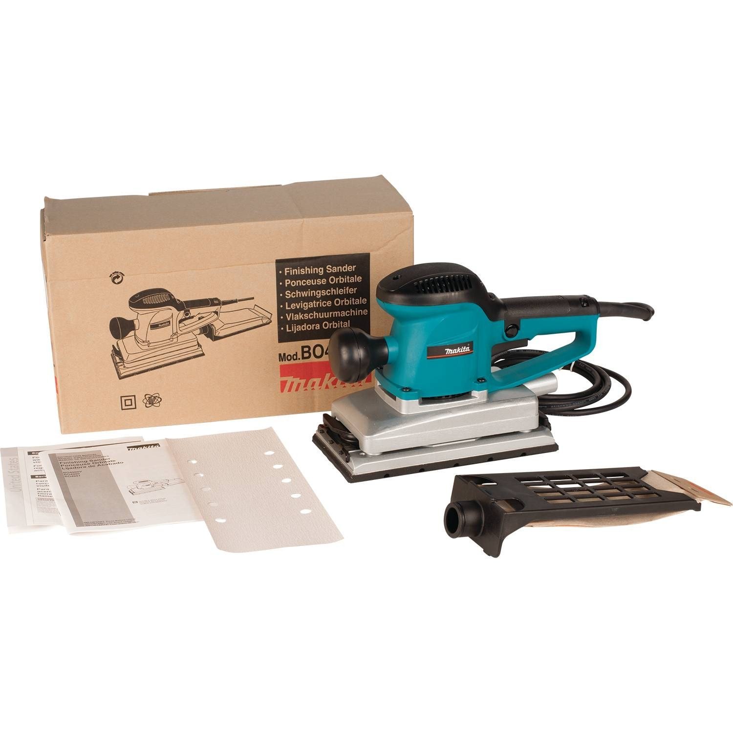 Foto 4 pulgar | Lijadora De Acabado Makita Bo4900v De 1/2 Hoja Con Recogida De Polvo - Venta Internacional.