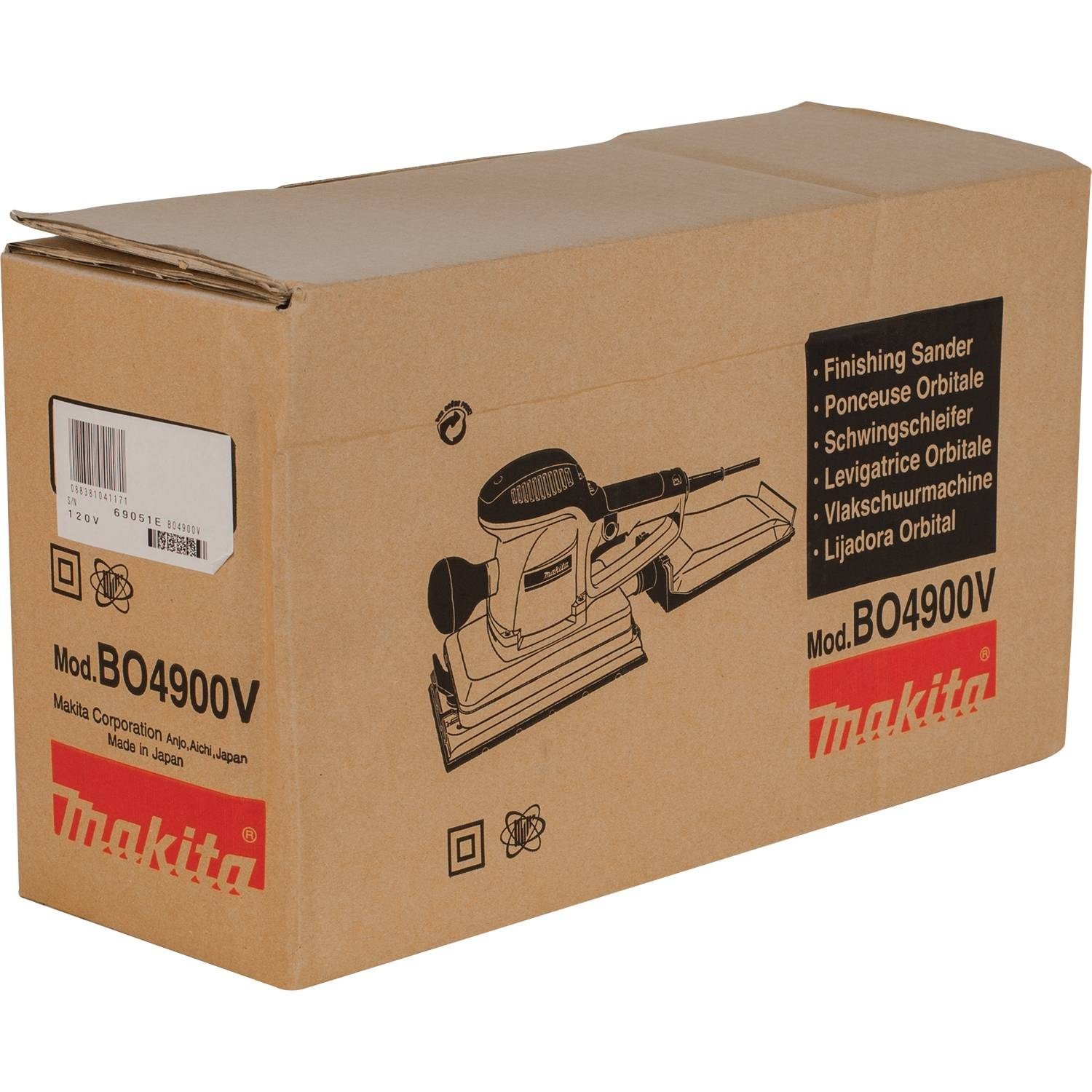 Foto 5 pulgar | Lijadora De Acabado Makita Bo4900v De 1/2 Hoja Con Recogida De Polvo - Venta Internacional.