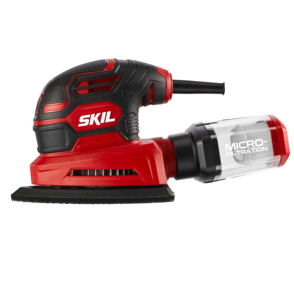 Lijadora Con Cable Skil Sr250801 Con 3 Hojas De Lija Y Caja Para Polvo - Venta Internacional.