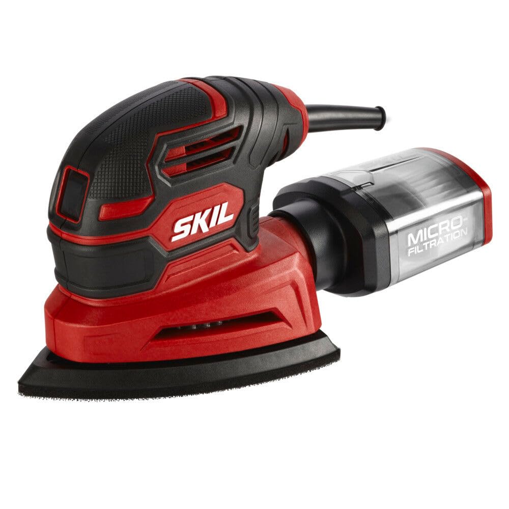 Foto 2 | Lijadora Con Cable Skil Sr250801 Con 3 Hojas De Lija Y Caja Para Polvo - Venta Internacional.