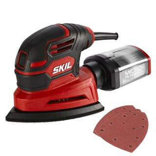Foto 3 | Lijadora Con Cable Skil Sr250801 Con 3 Hojas De Lija Y Caja Para Polvo - Venta Internacional.