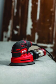 Foto 4 | Lijadora Con Cable Skil Sr250801 Con 3 Hojas De Lija Y Caja Para Polvo - Venta Internacional.