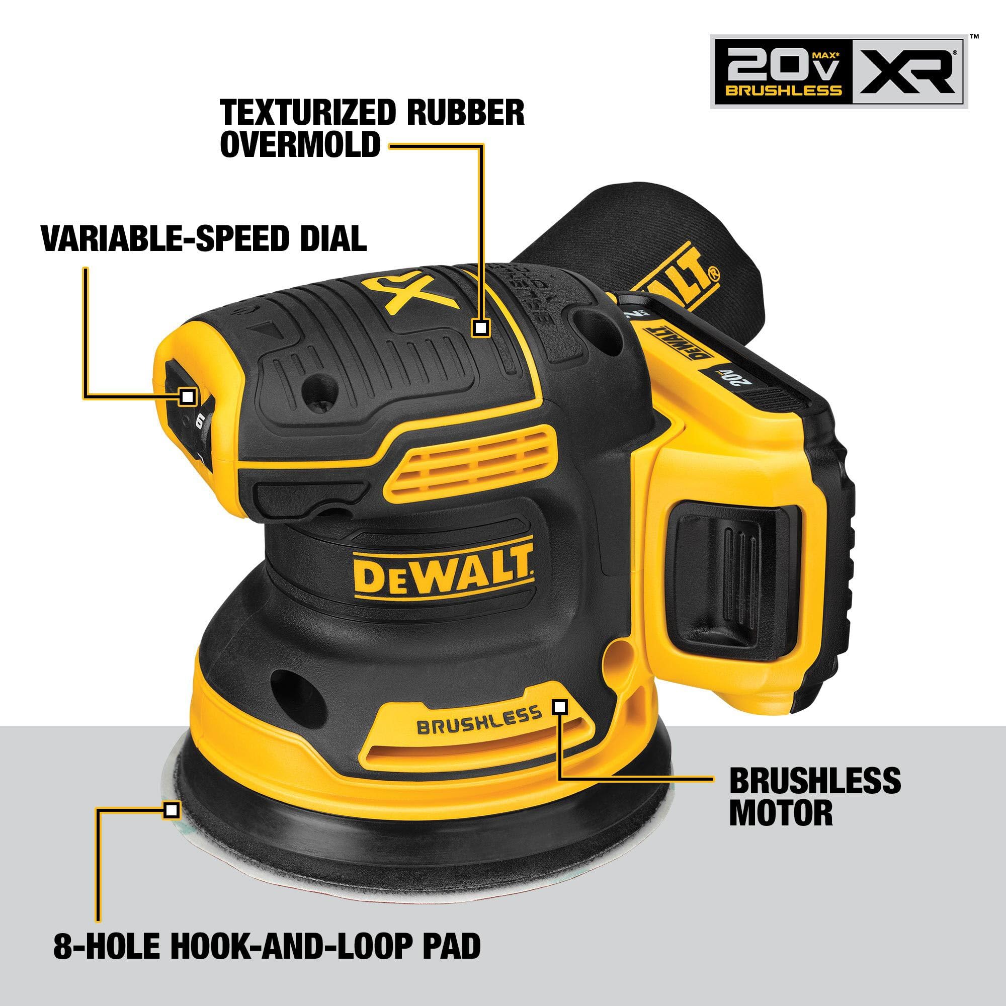 Foto 2 | Sander Dewalt 20v Max Inalámbrica Dcw210d1 De 5 Pulgadas Y 2.0 Ah - Venta Internacional.