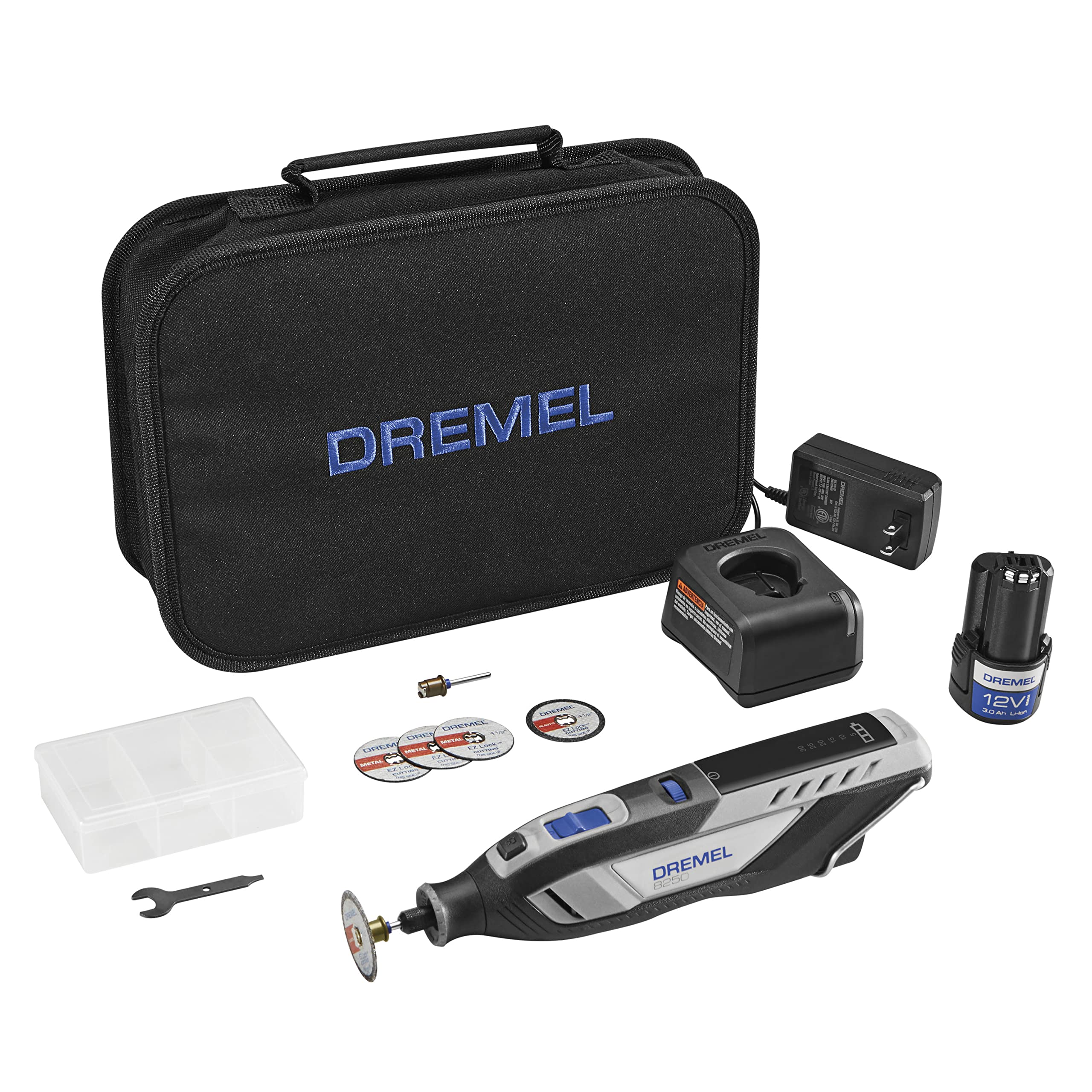 Foto 1 | Herramienta Rotativa Inalámbrica Dremel 8250-5 12 V Con Motor Sin Escobillas - Venta Internacional.