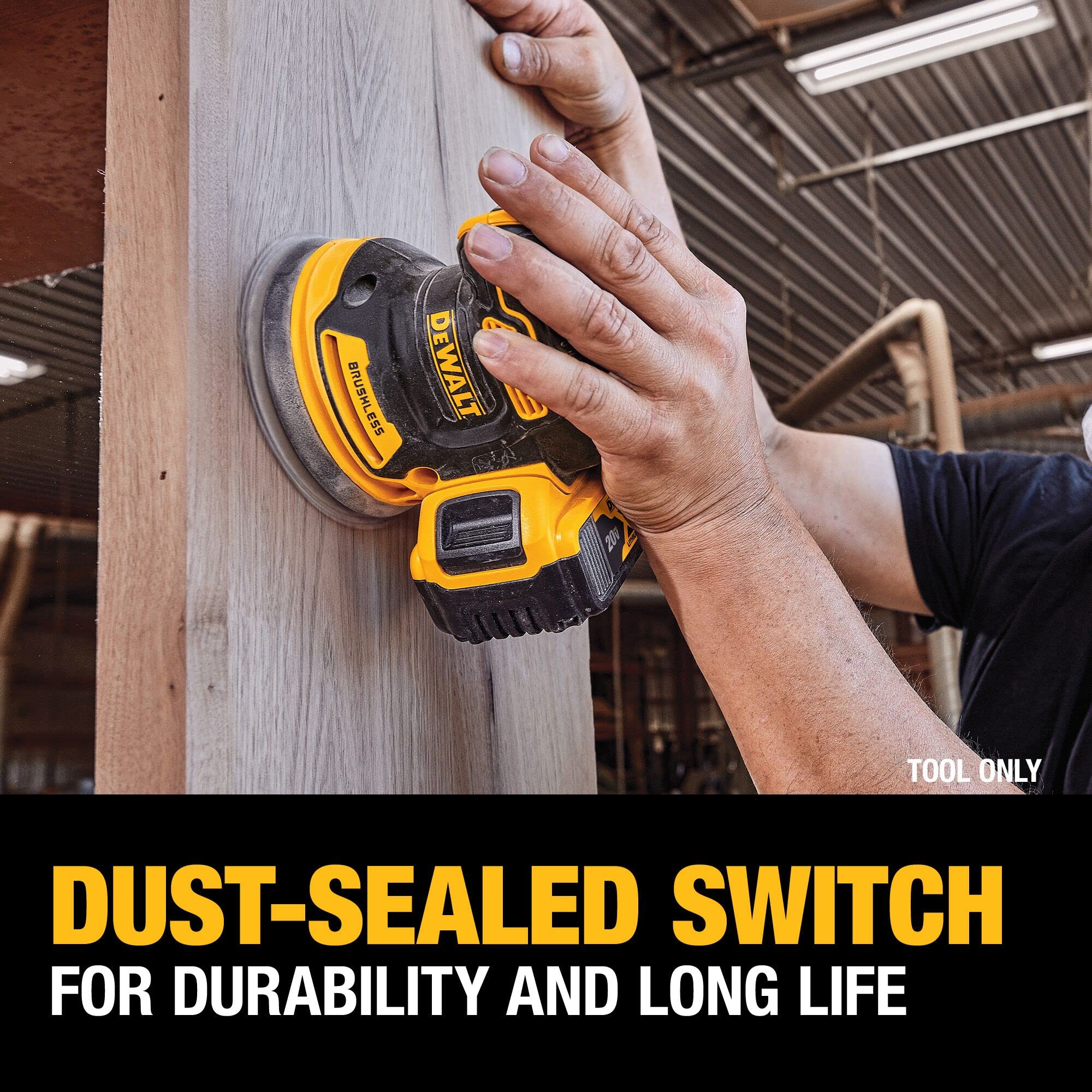 Foto 4 | Lijadora Orbital Dewalt 20v Max Dcw210b Con Motor Sin Escobillas - Venta Internacional.