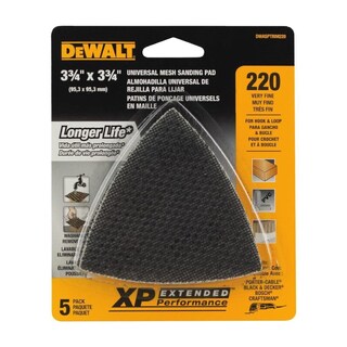 Foto 2 | Papel De Lija Triangular Oscilante Dewalt Dwasptrim220, Grano 220 - Venta Internacional.