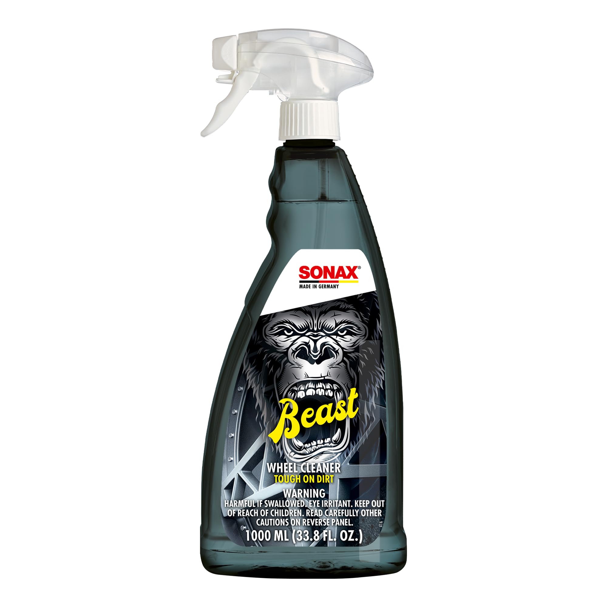 Limpiador De Ruedas Sonax Beast Elimina El Polvo De Los Frenos, 1 Litro - Venta Internacional.