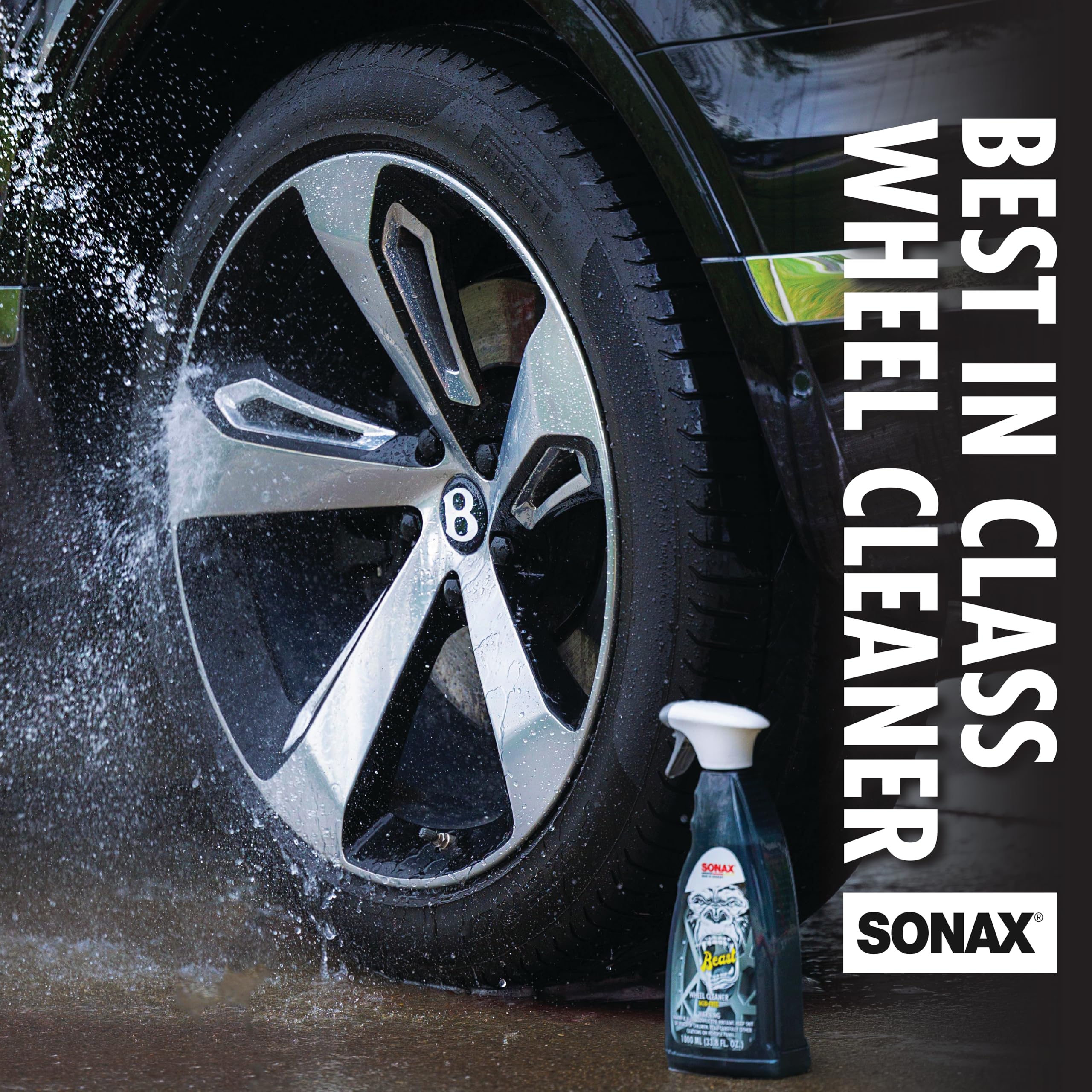 Foto 5 | Limpiador De Ruedas Sonax Beast Elimina El Polvo De Los Frenos, 1 Litro - Venta Internacional.