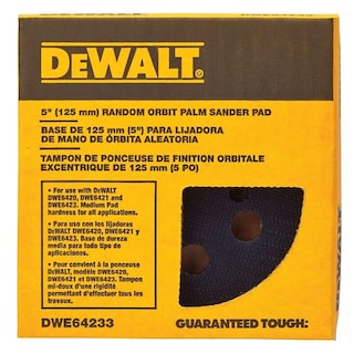 Foto 4 | Almohadilla De Lijado Dewalt Hook And Loop, 5 Pulgadas Y 8 Orificios Dwe64233 - Venta Internacional.