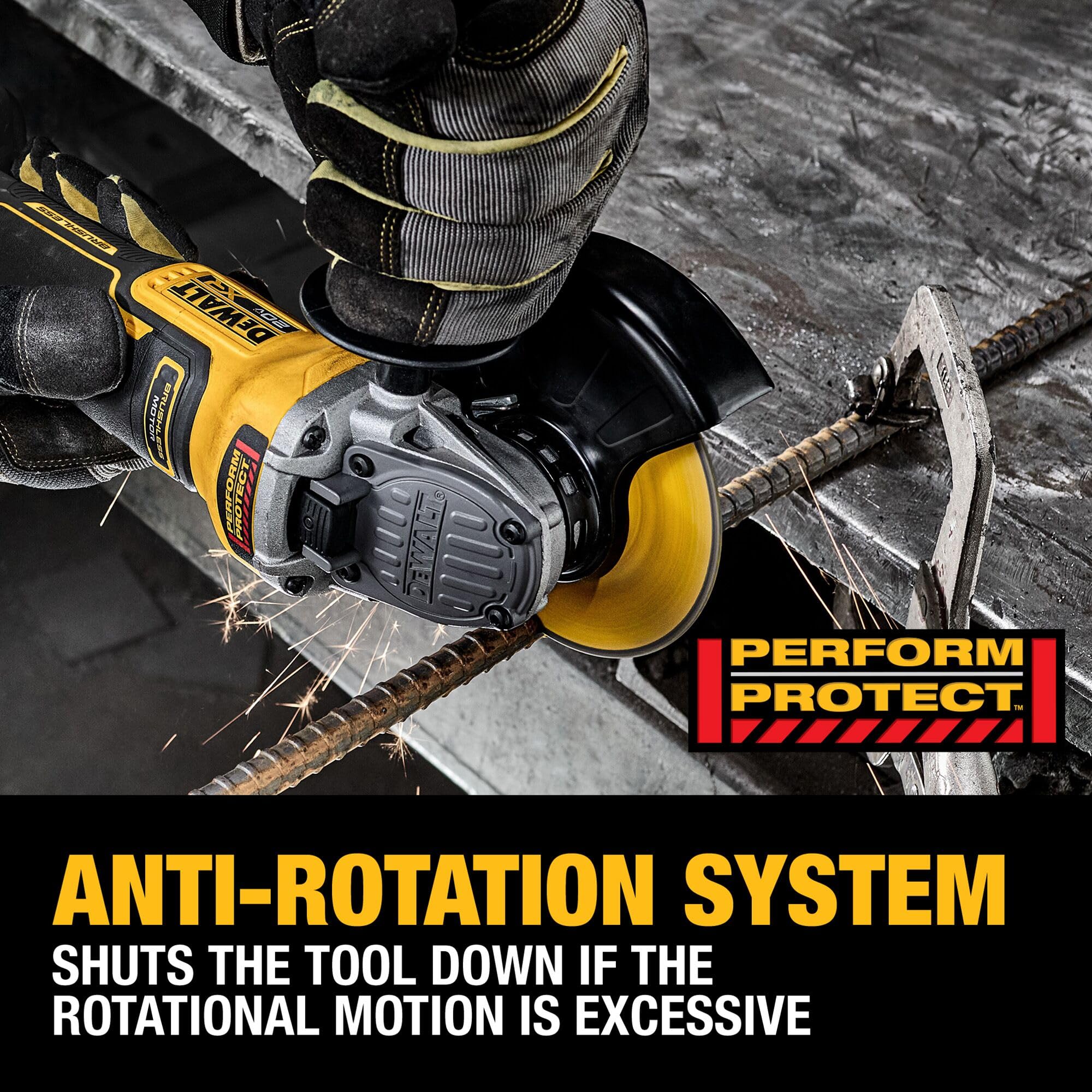 Foto 5 pulgar | Amoladora Angular Dewalt Dcg410vsb 20v Max* Xr Sin Escobillas 115-125 Mm - Venta Internacional.