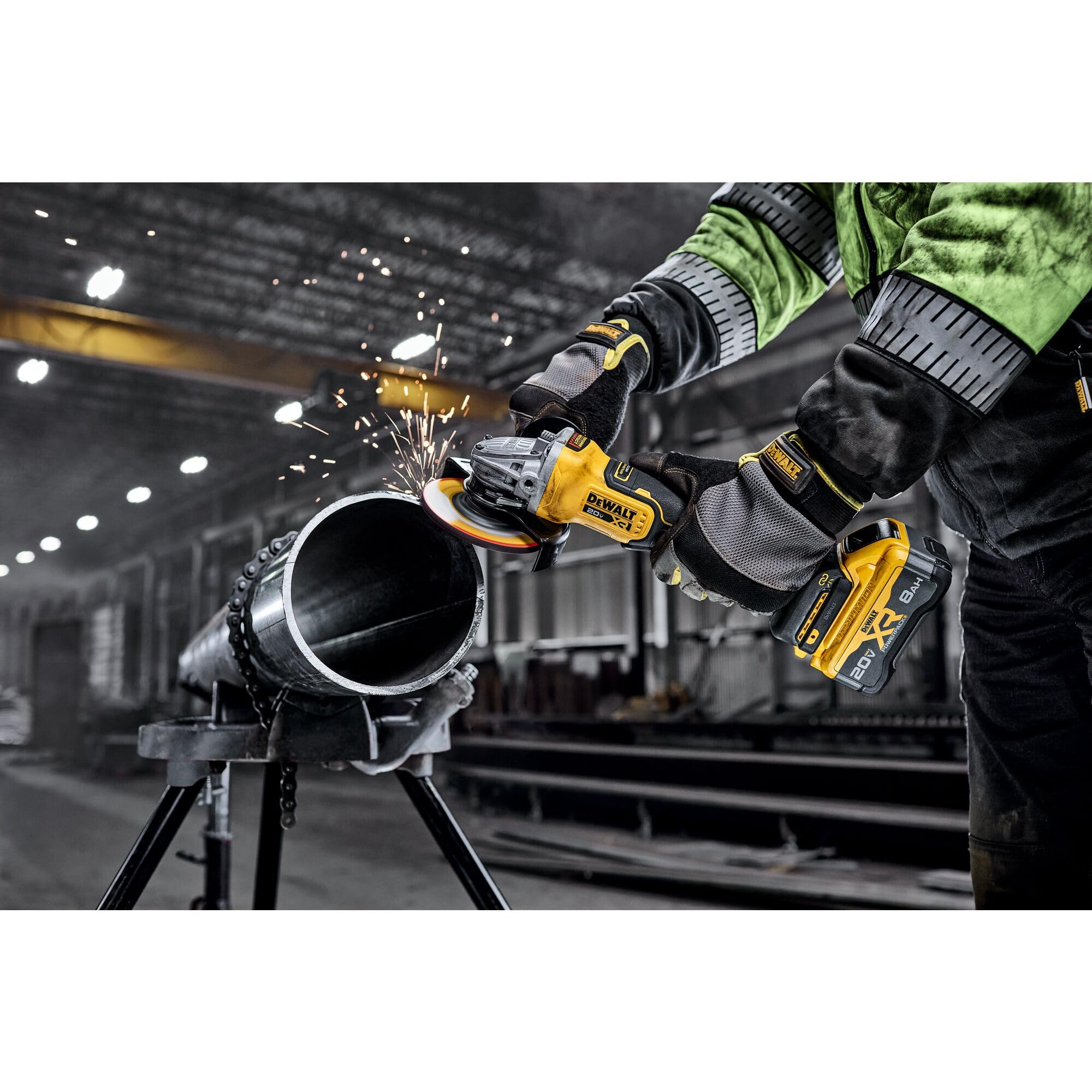 Foto 7 pulgar | Amoladora Angular Dewalt Dcg410vsb 20v Max* Xr Sin Escobillas 115-125 Mm - Venta Internacional.