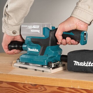 Foto 2 | Lijadora De Acabado Makita Xob03z Lxt Litio-ion De 18 V 1/3 Hoja - Venta Internacional.