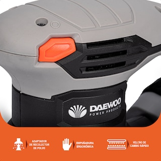 Foto 6 | Lijadora Orbital 5'' 240w 12000rpm Daewoo