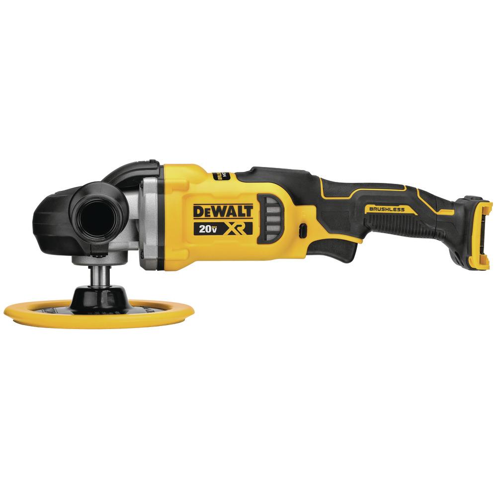 Pulidora Orbital DeWalt DCM849B color Amarillo Brushless 7'' 20v Max