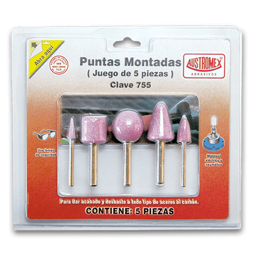Puntas Montadas Rosas Austromex 755 $254