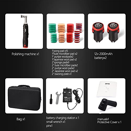 Foto 4 pulgar | Minipulidora De Coche Inalámbrica Spta 12 V Para Eliminar Microarañazos - Venta Internacional.
