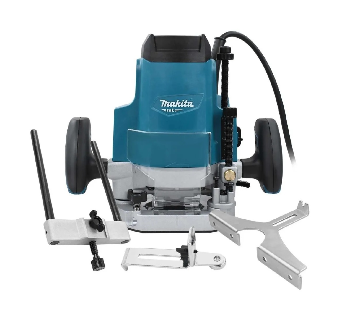 Router Rebajadora Makita M3600B 1/2 Pulgadas 1650 W color Azul