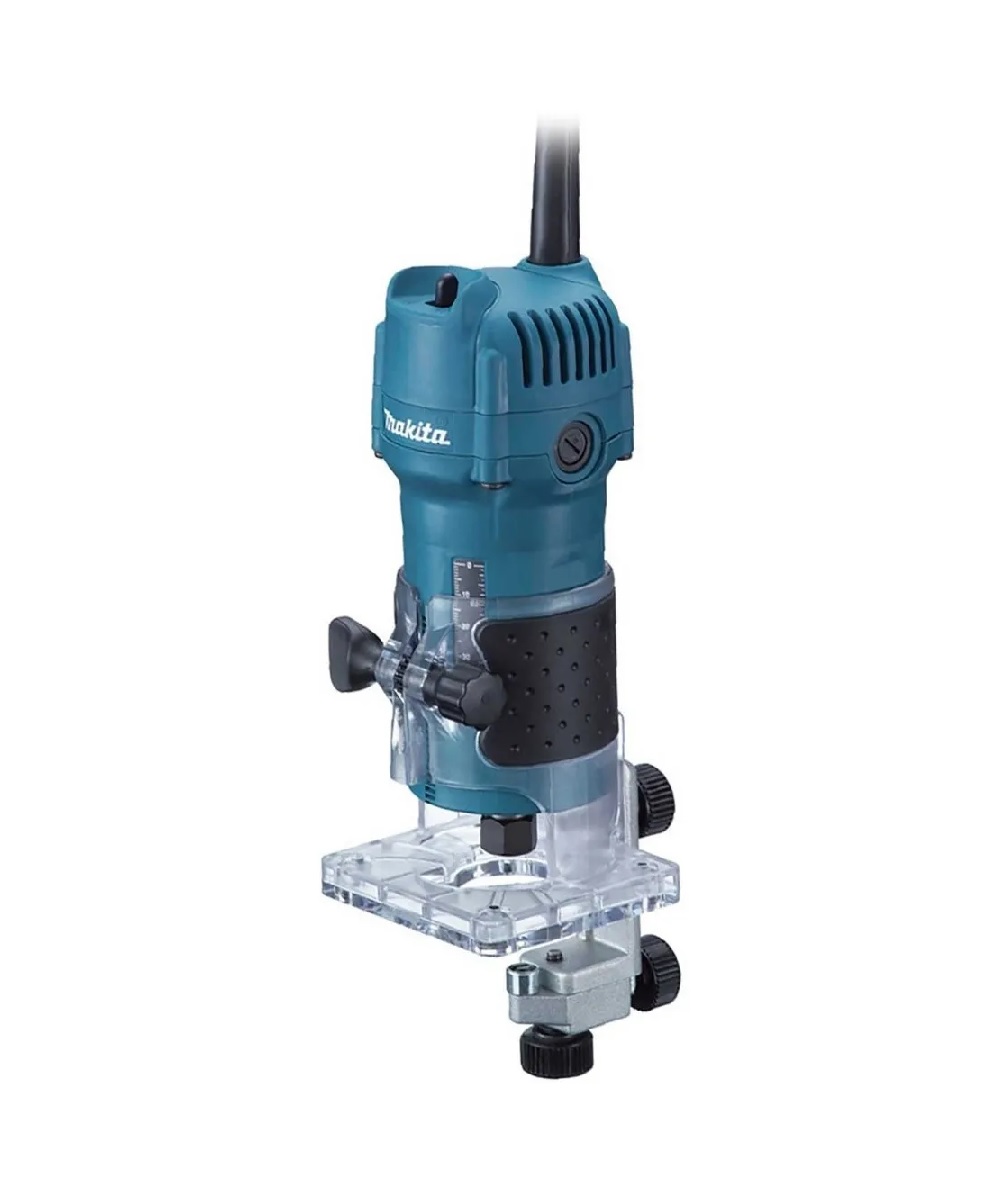 Recortadora Router Makita modelo 3709 530w 120v color azul