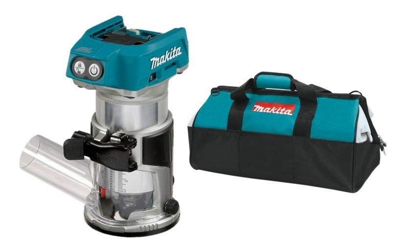 Router Inalámbrico Drt50z Makita Brushless 18 Volts