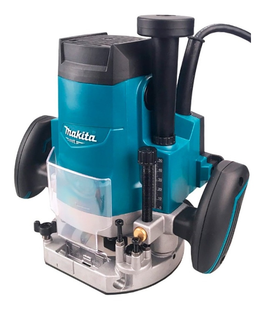 Router Rebajadora Makita 1650w 115v Collet 1/4 Y 1/2 1 Vel.