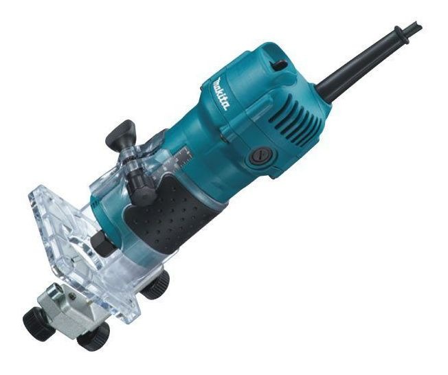 Router 1/4 Pulg 3709 Makita + 3brocas Y Lente Transparente3m