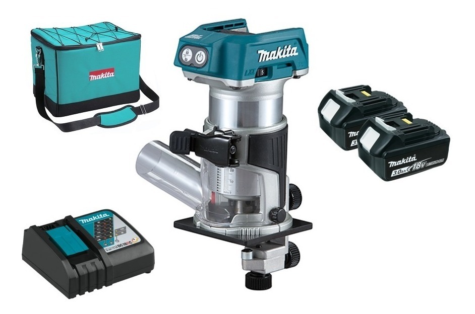 Foto 2 pulgar | Router Inalambrico Lxt 18v Li-ion Drt50rfe Makita