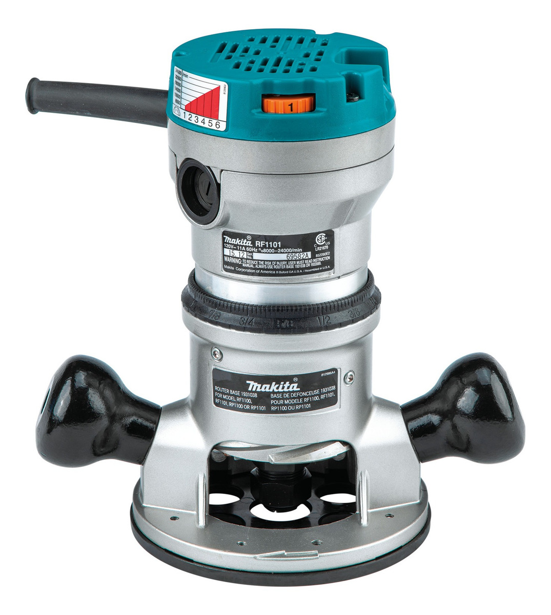 Makita Rf1101  Router  1100w 120v