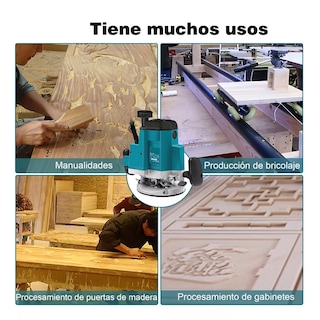 Foto 2 | Router Ajuste De 6 Velocidades 110v Con Accesorios Eo Safe Imports Esi-13097 Multicolor