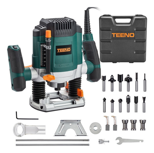 Foto 2 pulgar | Router Teeno 60085 1200w 110v Con 12 Accesorios