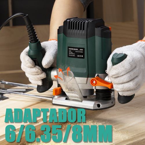 Foto 7 pulgar | Router Teeno 60085 1200w 110v Con 12 Accesorios