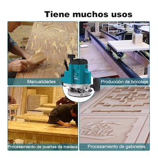 Foto 2 | Router Ajuste De 6 Velocidades 110v Con Accesorios Eo Safe Imports Esi-13097 Multicolor