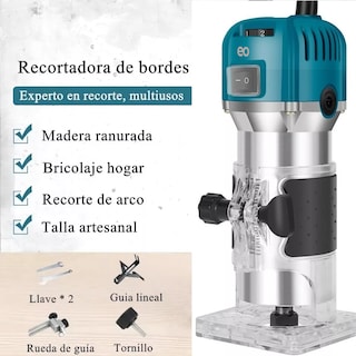 Foto 3 | Language Router Recortador Con 15 Brocas Eo Safe Imports Esi-5165-1 Azul