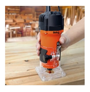 Foto 5 | Router Madera Recortadora Rebajadora 800w +15 Brocas Carburo Naranja/negro Belug