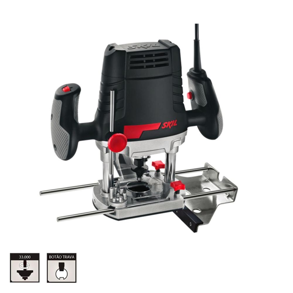 Foto 9 pulgar | Router Skil Bosch 1831 1/4' 1100w 28000 Rpm 127v F0121831aa