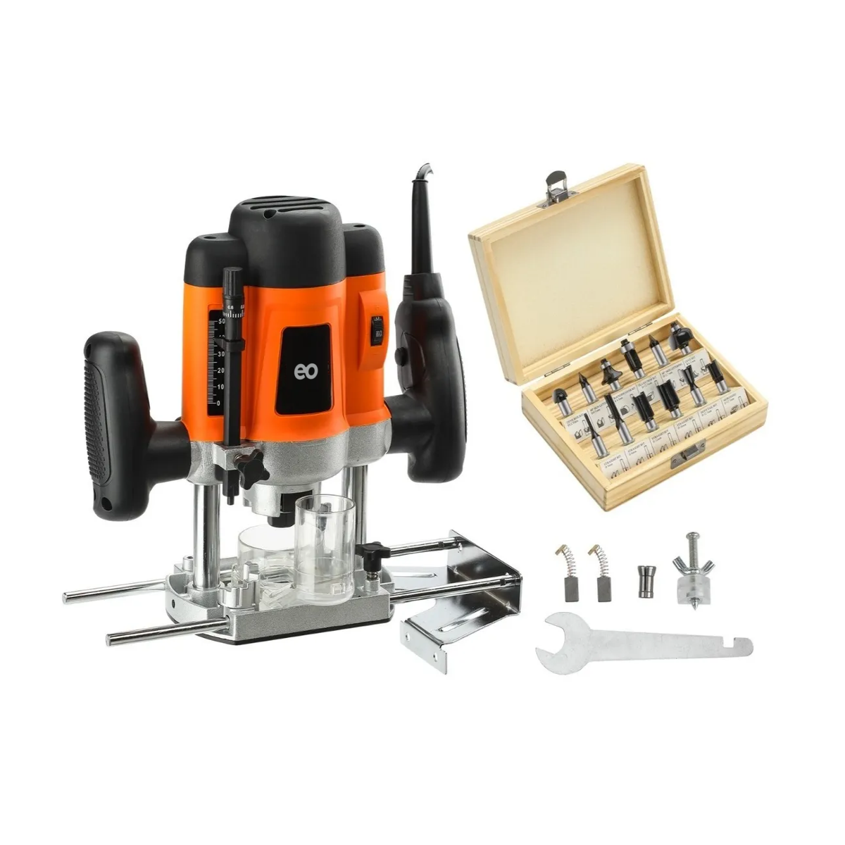 Foto 2 pulgar | Router 1200w 110v Con 12 Accesorios Eo Safe Imports Esi-3161-1 Naranja