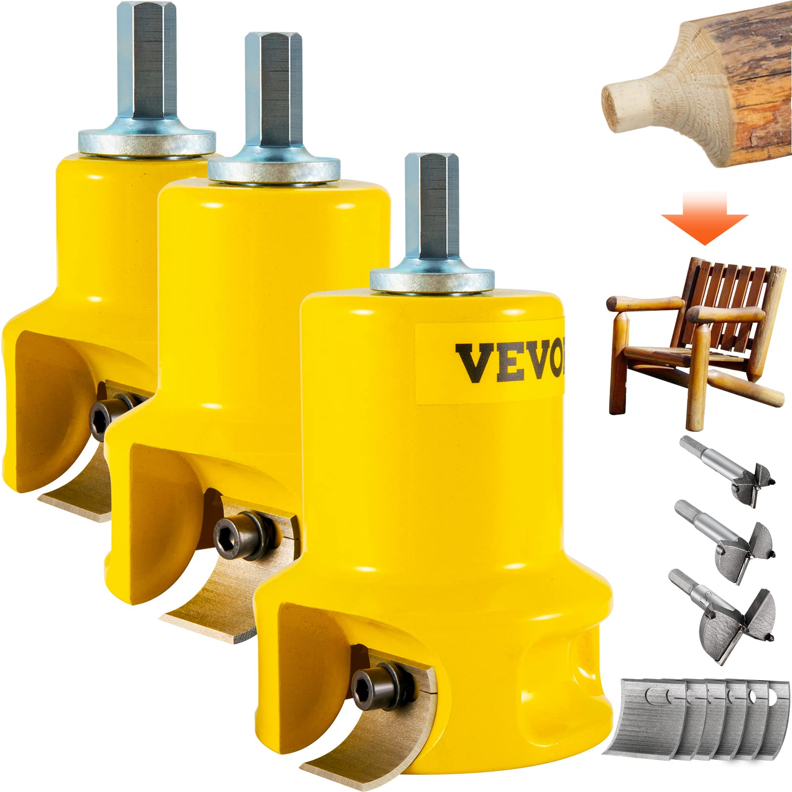 Foto 1 | Cortador De Espigas Vevor Home Master Kit 1/25,4 Mm 1,5/38 Mm 2/50,8 M - Venta Internacional.