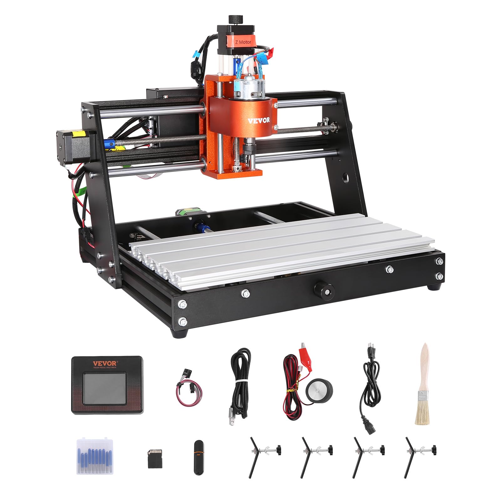 Máquina Enrutadora Cnc Vevor De 3 Ejes Grbl Control 120w 300x200x60 Mm - Venta Internacional.