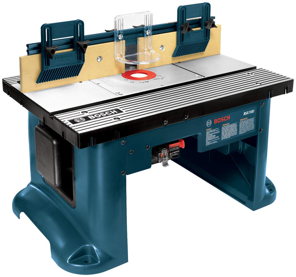 Mesa Fresadora De Sobremesa Bosch Ra1181 Con Tapa De Aluminio, 27 X 18 Pulgadas - Venta Internacional.